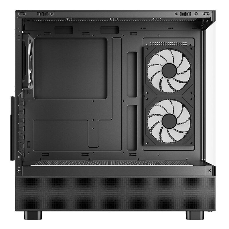 Case SHOWBUI 42B - Gaming Tower- ATX- 3x12cm ARGB fan- 2xUSB3- Type-C- Side & Front Panel Temp Glass