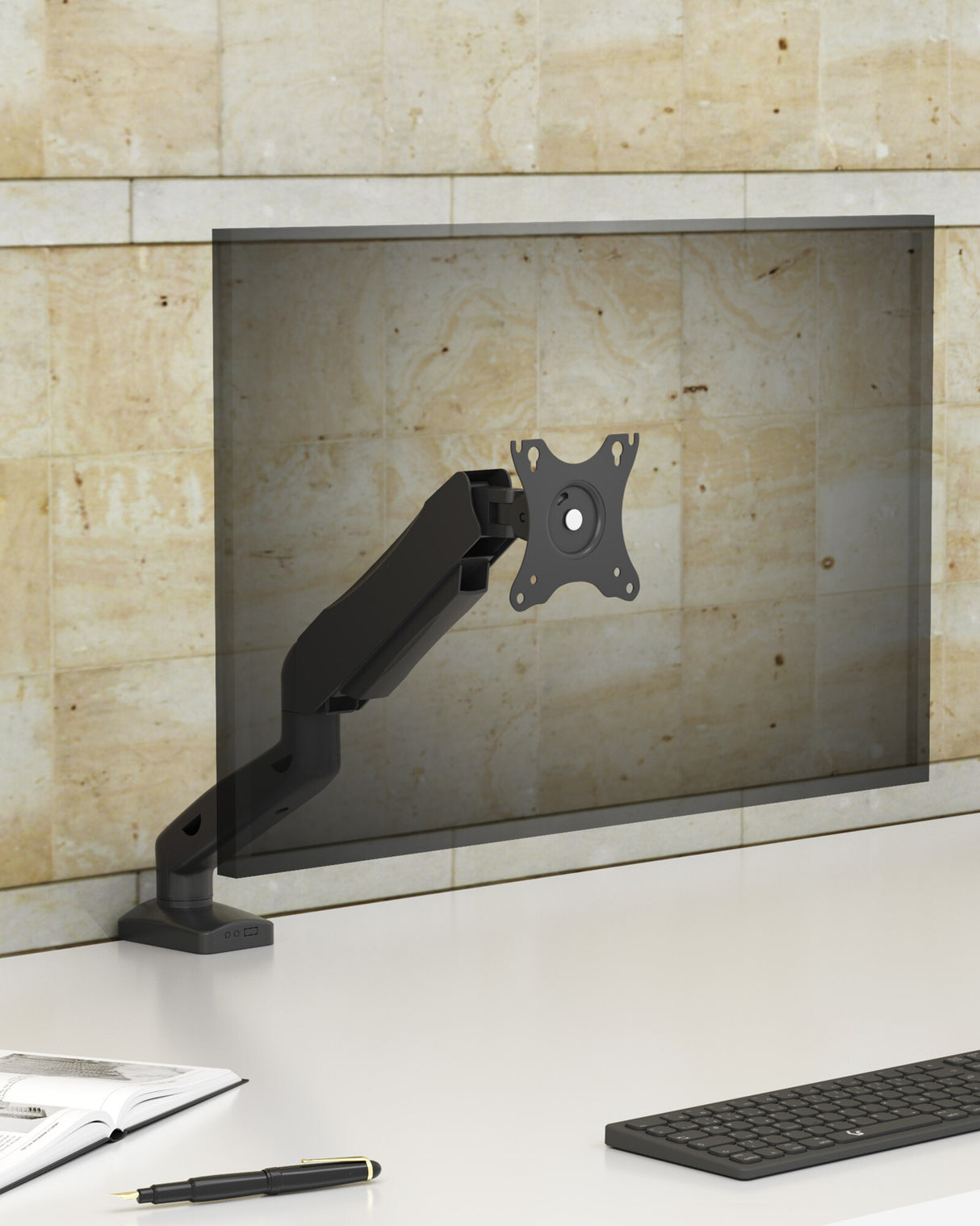 ICY BOX Supporto per monitor fino a 32" (9Kg)