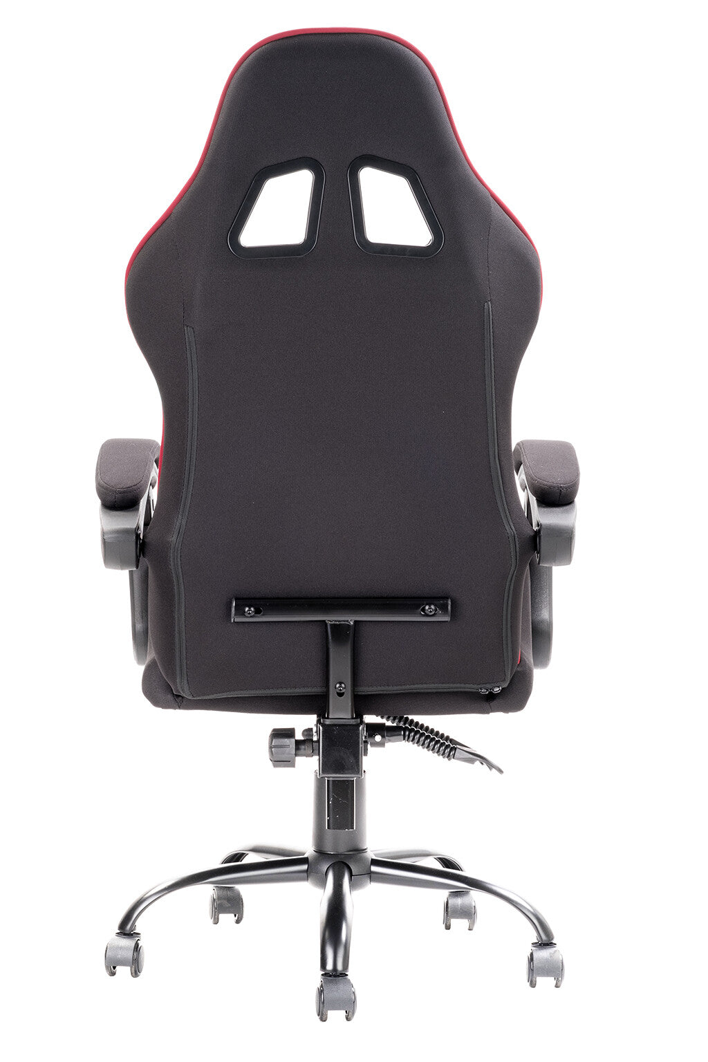 itek Gaming Chair RHOMBUS FF10 - Tessuto- Doppio Cuscino- Schienale Reclinabile- Nero Rosso