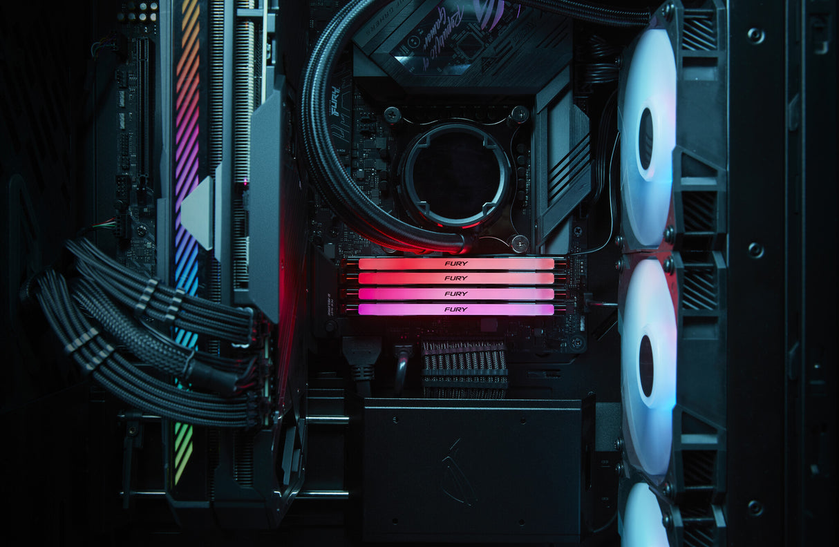 KINGSTON DIMM 32GB (2x16GB) DDR5 6400MHZ CL32 FURY Renegade RGB