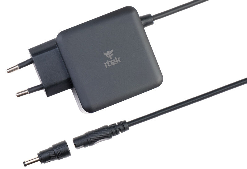 Alimentatore a muro per Notebook - 65W- Tecnologia GaN- Super Slim- 12 connettori