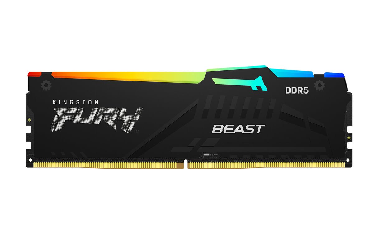 KINGSTON DIMM 32GB (2x16GB) DDR5 6000MHZ CL30 FURY Beast RGB EX