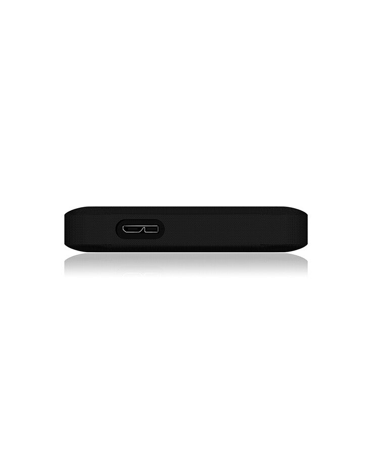 ICY BOX Case Esterno per SSD/HDD 2-5" a 1xUSB3.2 Gen1 Host- UASP- protezione in silicone