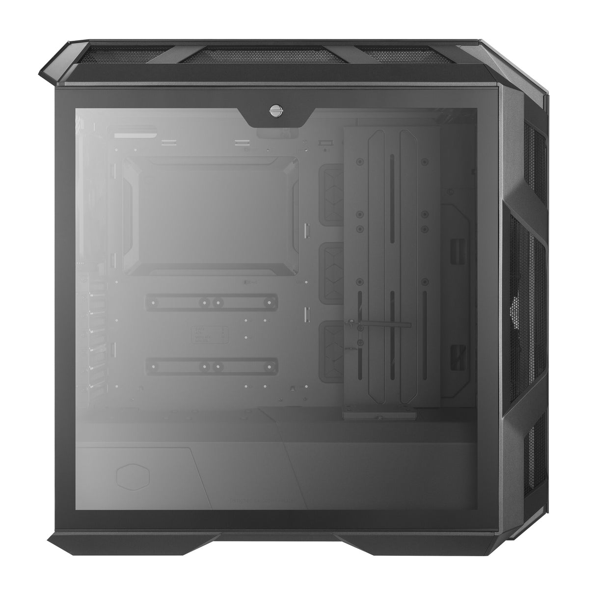 Case MasterCase H500M- 2USB3-Audio I&O-2x 2.5"/3.5"-2x 2.5"-2x 200mm ARGB Front Fans 140mm Rear Fan-Radiator Supp.-NO PSU