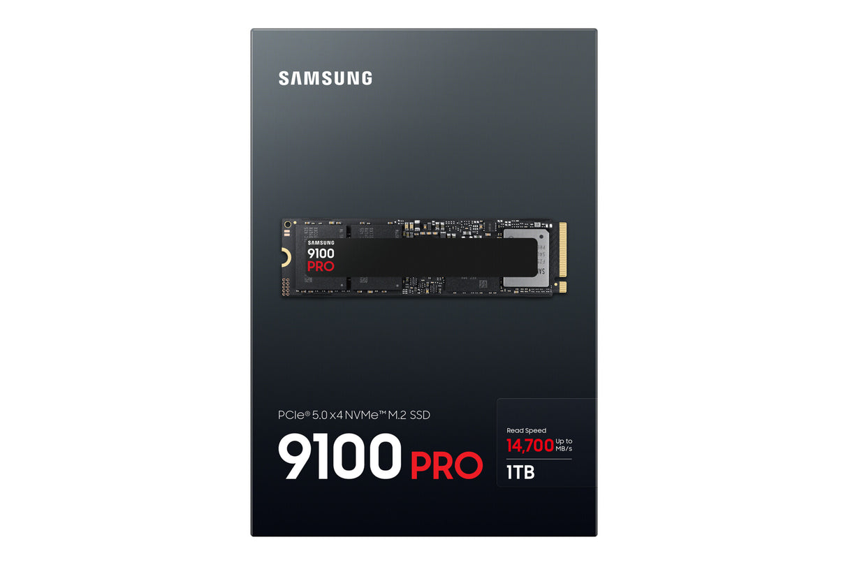SSD SAMSUNG 9100 PRO 1TB PCIe 5.0 (R14700 - W13300)