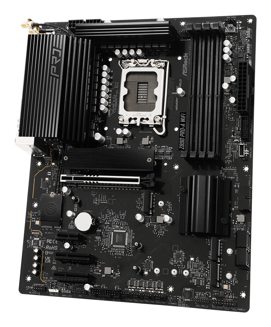 MB Asrock 1851 Z890 PRO-A WIFI- 4*DDR5- 4*SATA3- 2*M.2- HDMI- DP- ATX