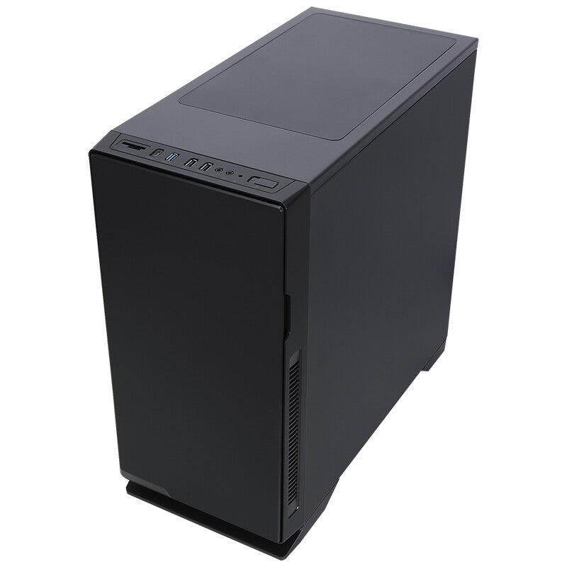 Case SYLENT 07 EVO - Silent Middle Tower- Type-C- 2xUSB3- Card Reader- 3x12cm fan- fan control- 0.7mm- coating. sound absorbing