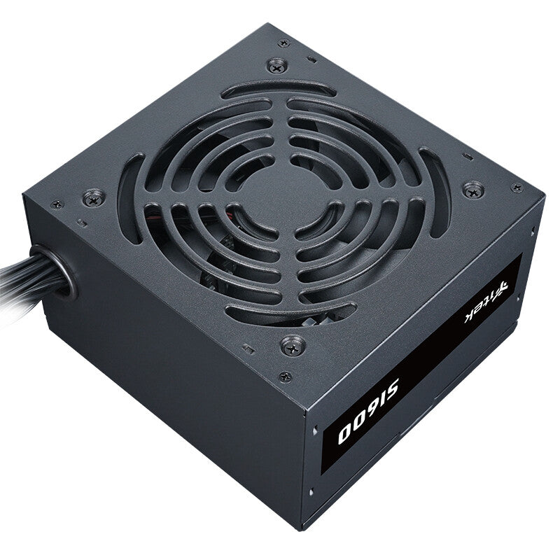 Alimentatore SI600 - 600W- Efficienza 80+- PFC Attivo- 12cm Silent Fan