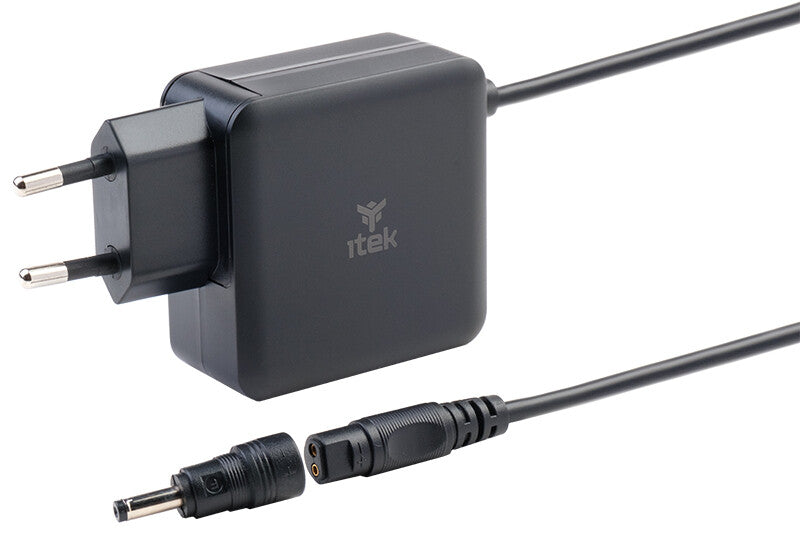 Alimentatore a muro per Notebook - 65W- Tecnologia GaN- Super Slim- 12 connettori