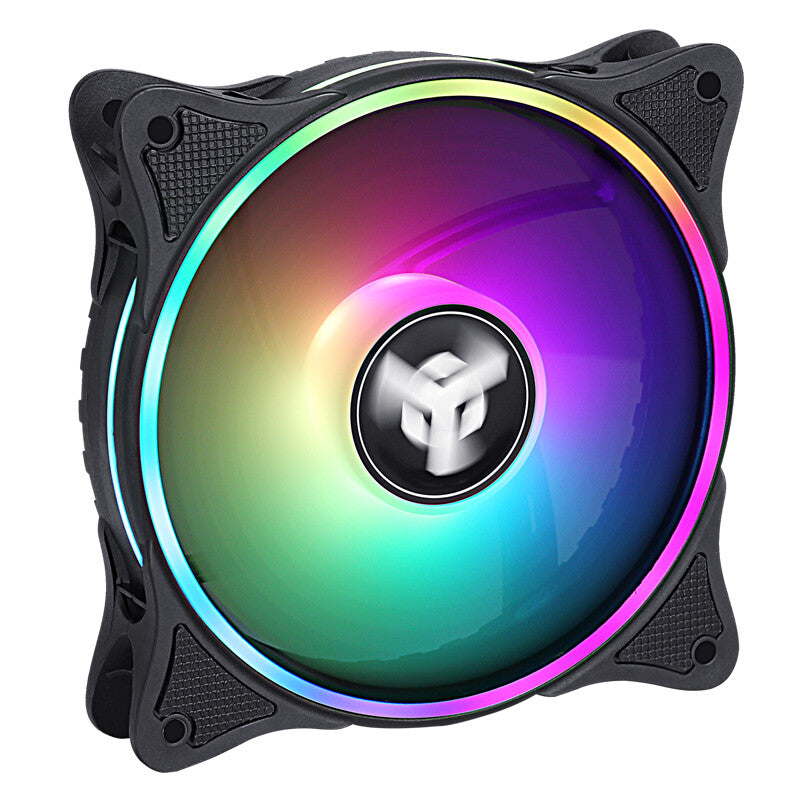 Ventola per case 12cm- ARGB- 5V 3pin- Dual Ring