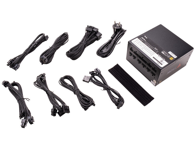 Alimentatore GBI750 - 750W- 80Plus Gold- ATX 3.1- Ventola FDB 14cm- Cond Giapponesi- Modulare