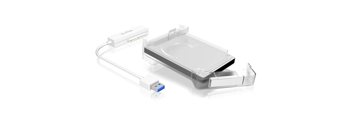 ICY BOX External Case for SSD/HDD 2.5" to 1x USB 3.0 - protection included