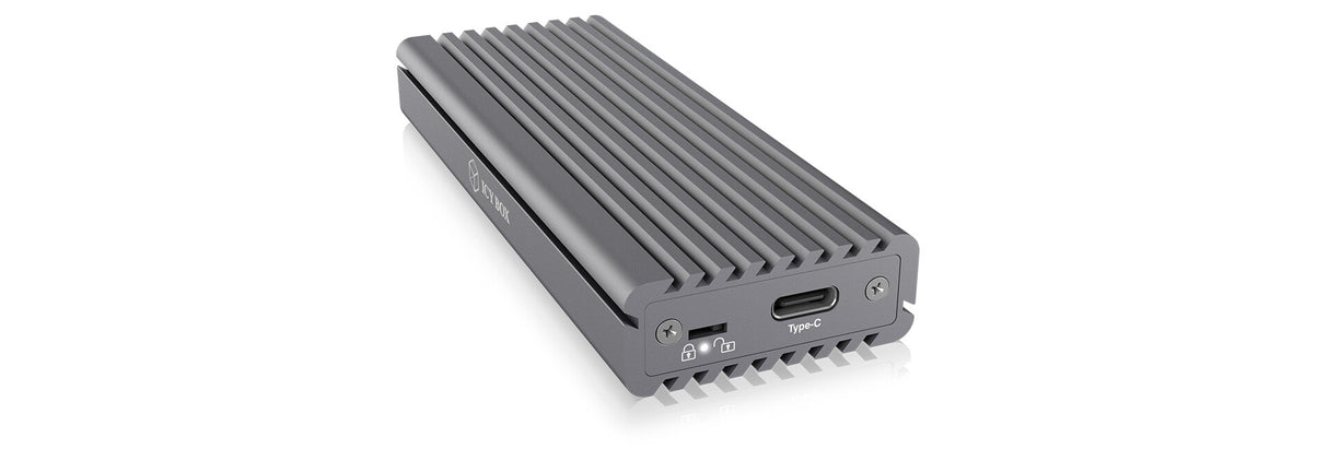 ICY BOX Case esterno per SSD M.2 NVMe con Type-C- 10 Gbit/s