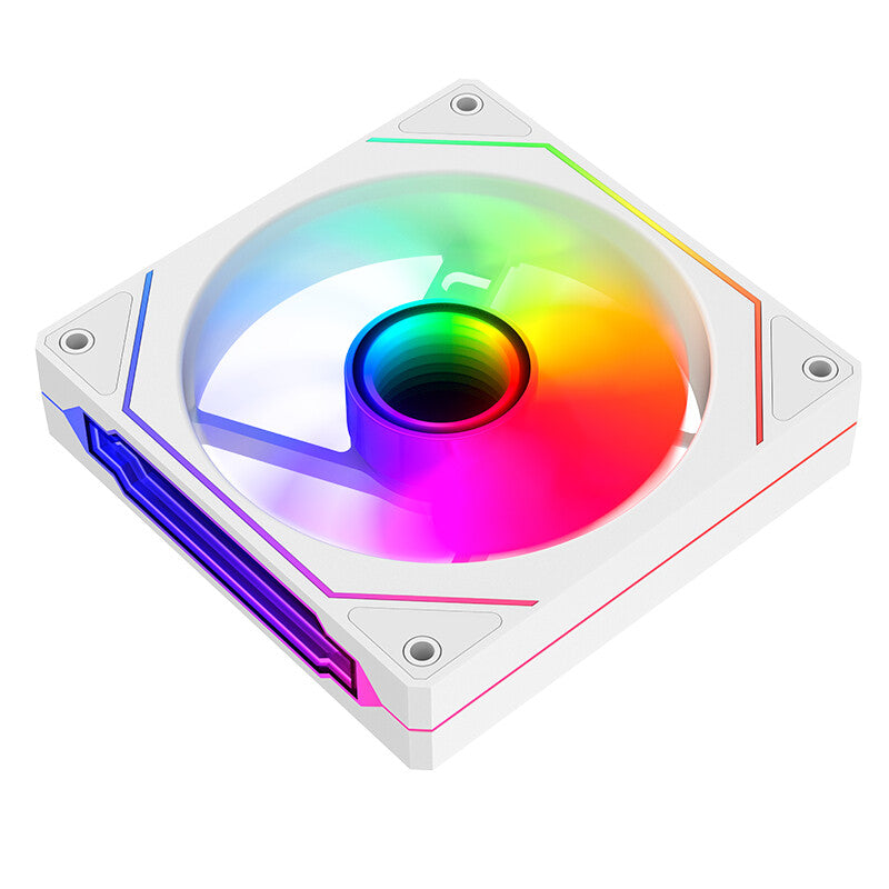 Ventola per case INFINITY White - 12cm - ARGB Sync 5V 3pin - 4pin PWM
