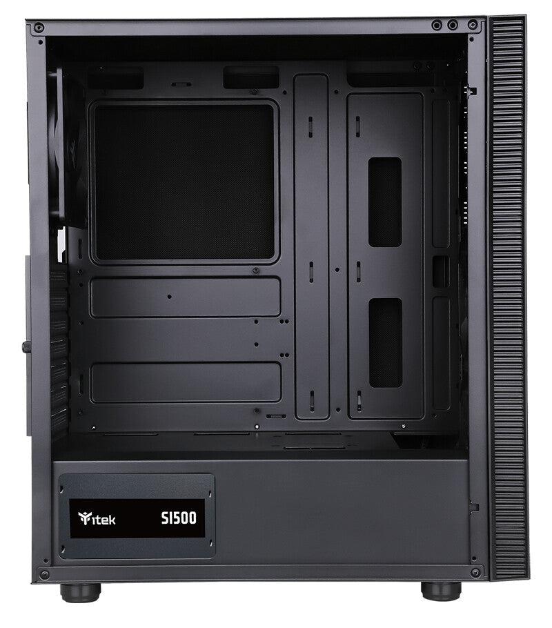 Case SYLENT 03NP - Silent Middle Tower- PSU 500W 80+ Eff.- 2xUSB3- 3x12cm fan- rivest. fonoassorbente