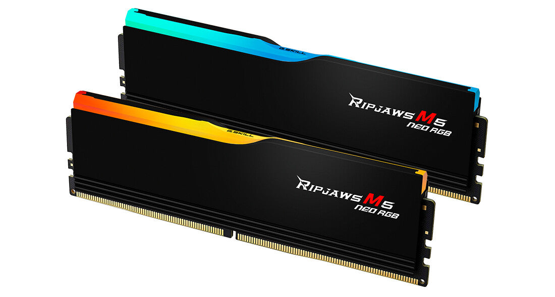 G.Skill DIMM 32GB DDR5-6000 (2x16GB) Dual-Kit- Ripjaws M5 Neo RGB- AMD EXPO- Black