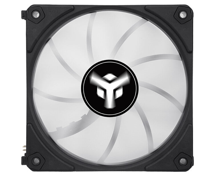 Kit 3x UW12 Black case fan - 12cm - ARGB Sync 5V 3pin - 4pin PWM - Wireless