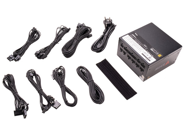 Alimentatore GBI850 - 850W- 80Plus Gold- ATX 3.1- Ventola FDB 14cm- Cond Giapponesi- Modulare