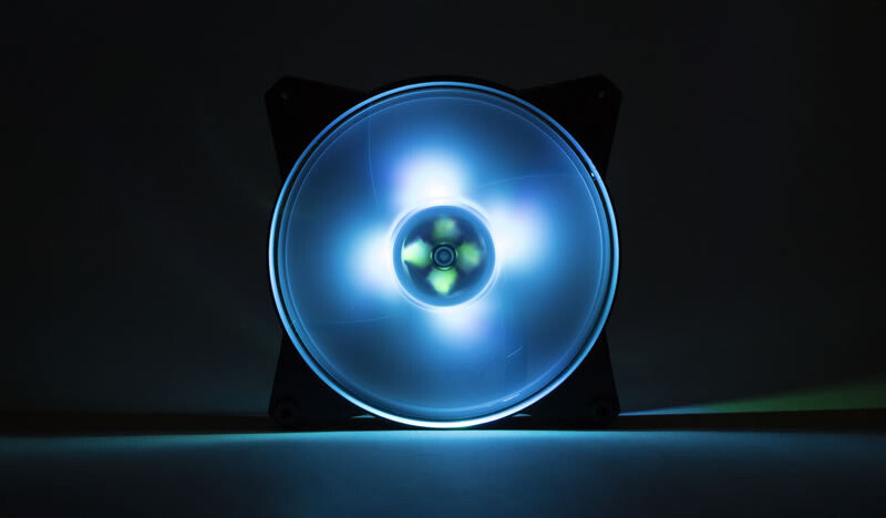 MasterFan Pro 140 Air Pressure RGB PACK- 140mm LED fan- 500 ~ 800 RPM- 3in1 with RGB controller