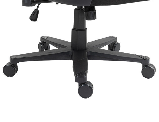 itek Gaming Chair SHUTTLE PM66 - PVC e Tessuto- Braccioli 3D- Nero Nero