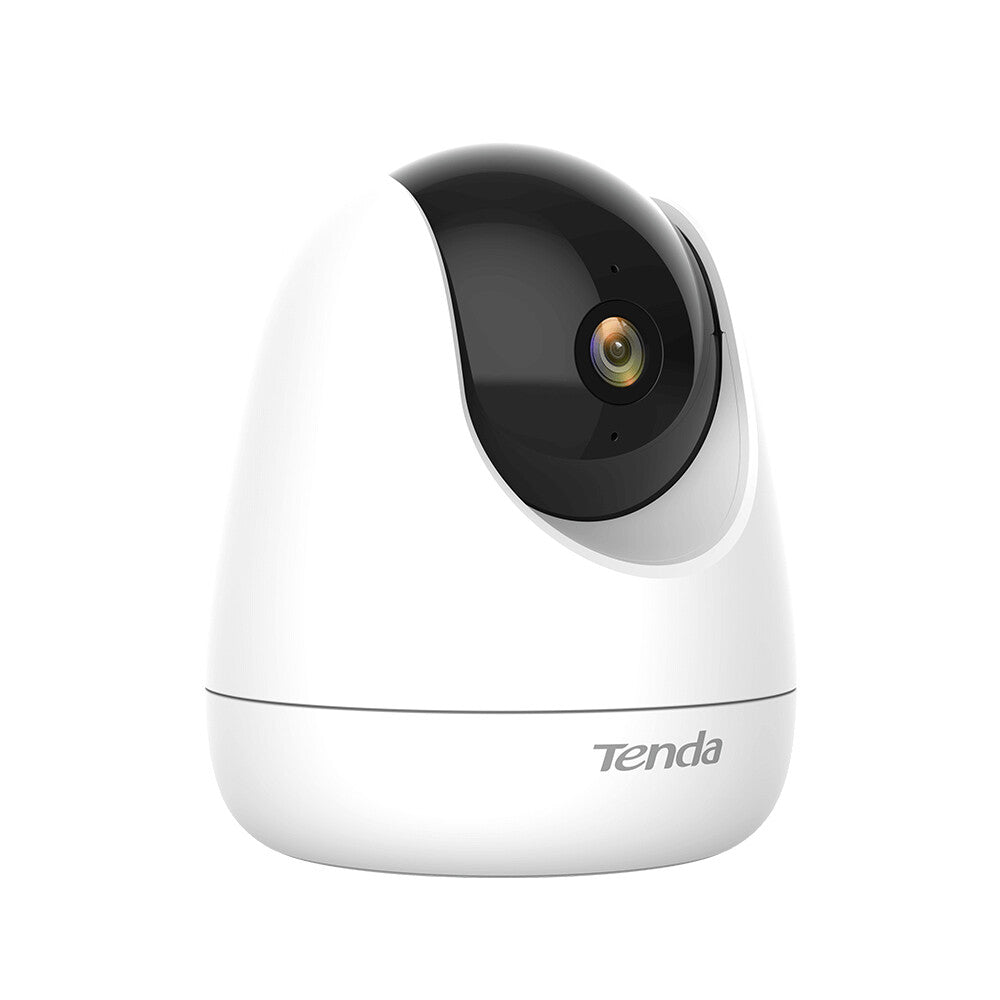 Tenda IP Camera CP6 - Security Pan/Tilt Camera 1080P- Micro SD up to 128GB- DC 9V=1A- Antenna Interna-Wireless