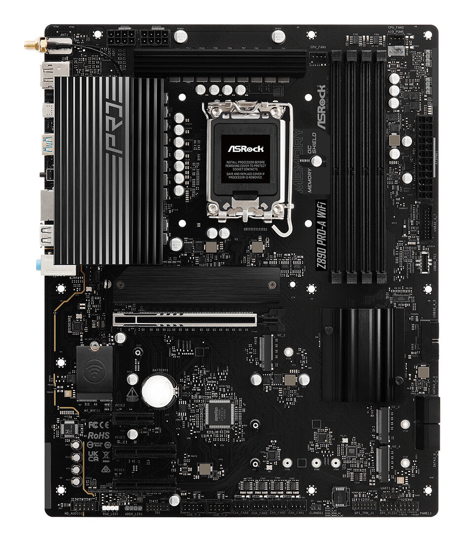MB Asrock 1851 Z890 PRO-A WIFI- 4*DDR5- 4*SATA3- 2*M.2- HDMI- DP- ATX