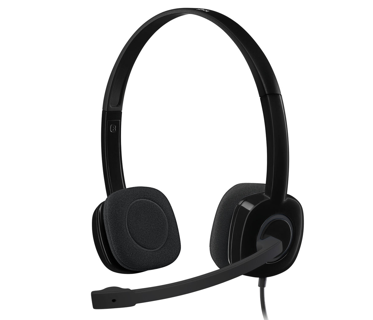 LOGITECH RETAIL headset with microphone - H151- 3.5mm jack