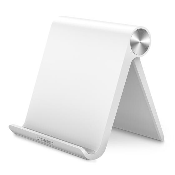UGREEN Supporto Telefono o Tablet- pieghevole e portatile White