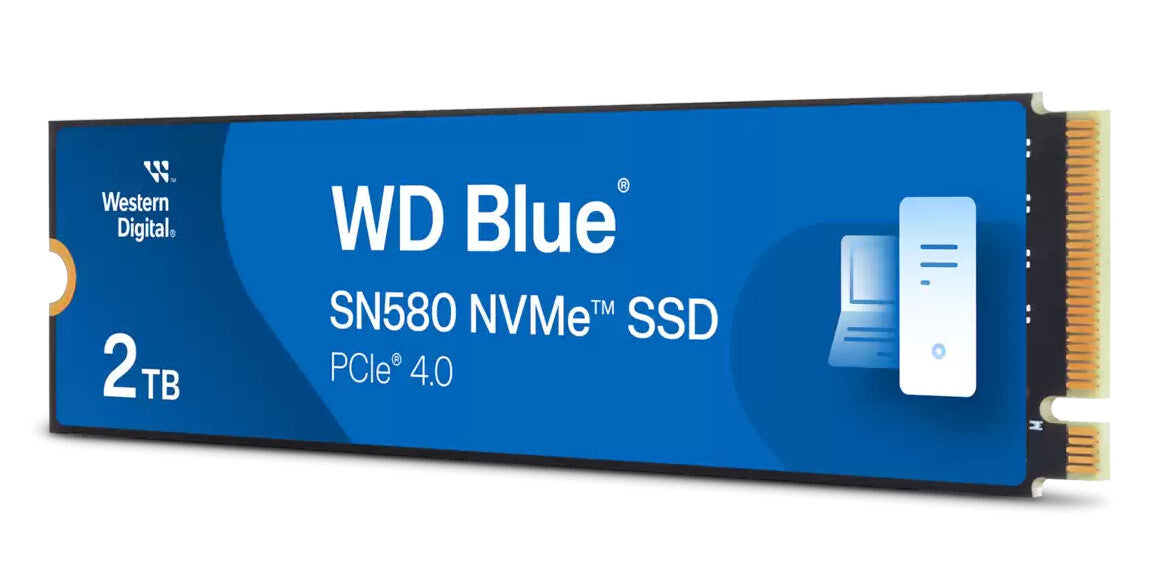 SSD WD BLUE SN580 - 2TB M.2 PCIe Gen4x4 (R4000 - W4000)