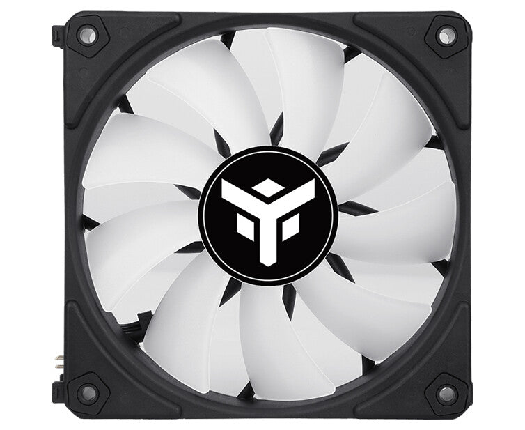 Kit 3x UW12 Black case fan - 12cm - ARGB Sync 5V 3pin - 4pin PWM - Wireless