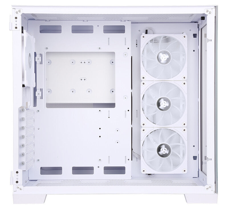 Case DARK CAVE - Gaming Tower- ATX- 4x12cm ARGB fan- 2xUSB3- Type-C- Side & Front Panel Temp Glass- White Edition