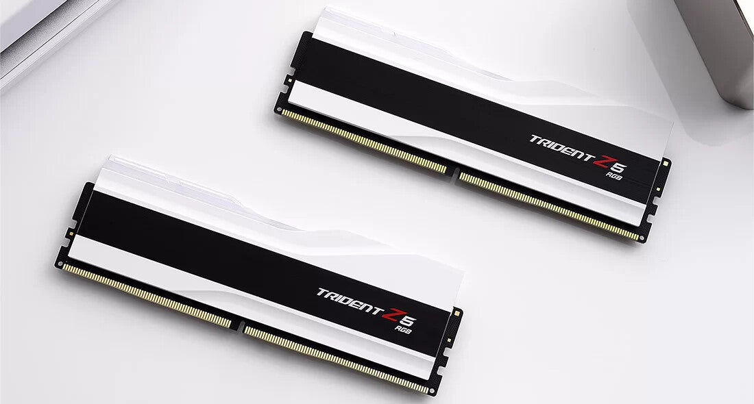G.Skill DIMM 32GB DDR5-6400 (2x16GB) Dual-Kit- Trident Z5 RGB- INTEL XMP- White