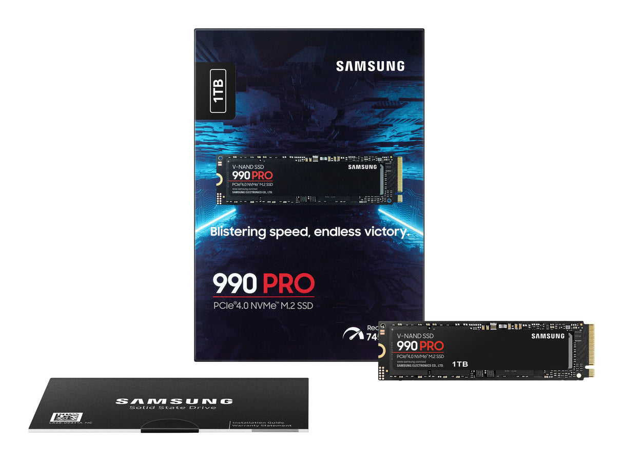 SSD SAMSUNG 990 PRO - 1TB M.2 PCIe Gen4x4 (R7450- W6900)