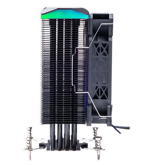 ICY-4HLA air heatsink - universal Skt - 150W TDP - 4 HP - 12cm fan - full black - ARGB