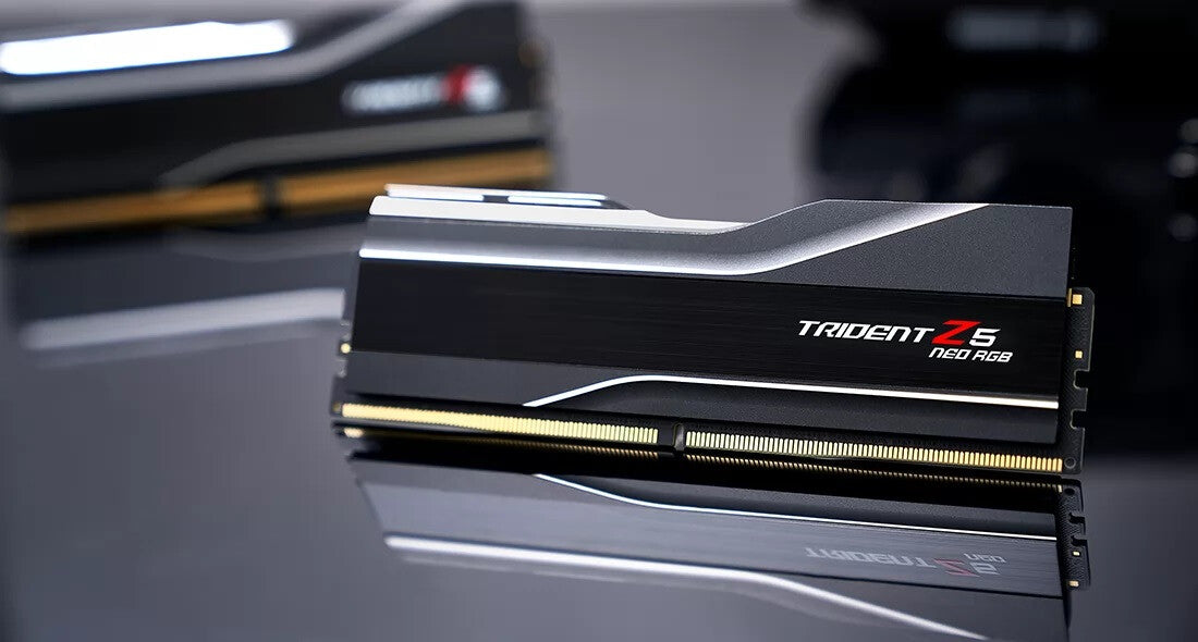 G.Skill DIMM 32GB DDR5-6000 (2x16GB) Dual-Kit- Trident Z NEO RGB- AMD EXPO- Black