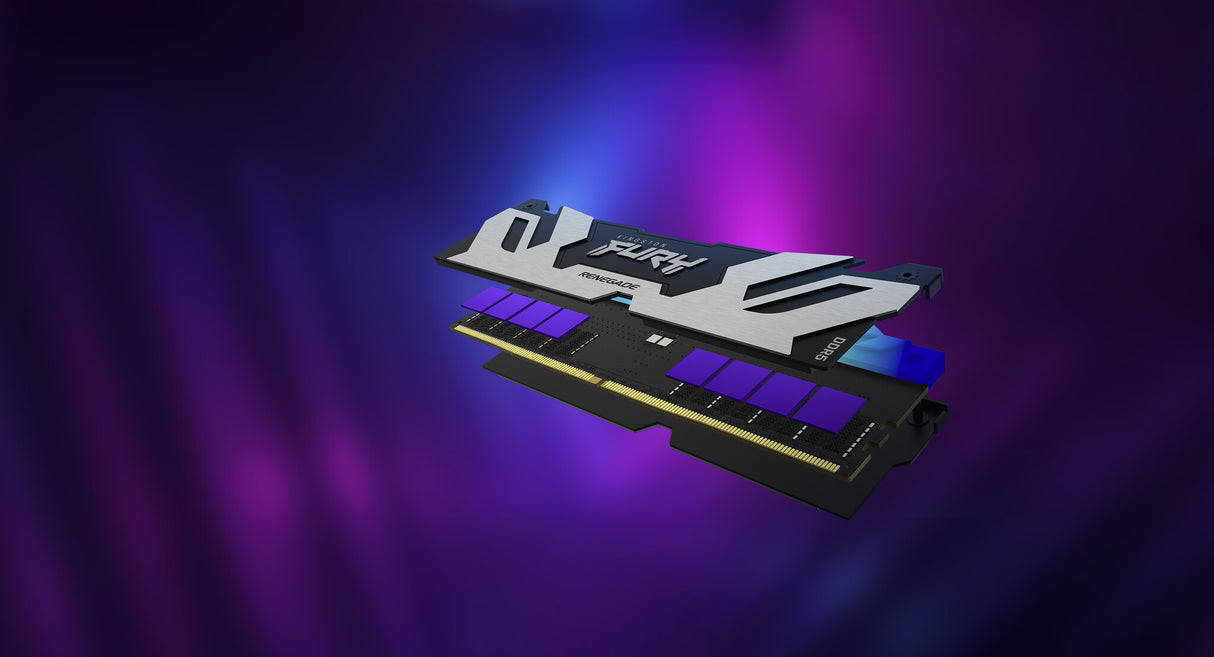 KINGSTON DIMM 32GB (2x16GB) DDR5 6400MHZ CL32 FURY Renegade RGB