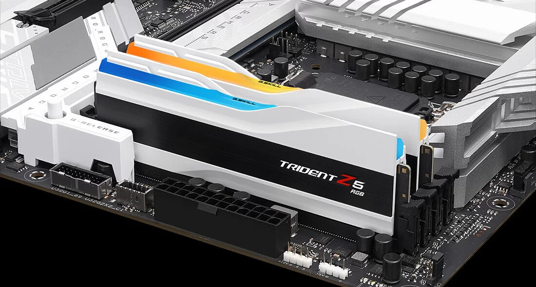G.Skill DIMM 32GB DDR5-6000 (2x16 GB) Dual-Kit- Trident Z5 RGB- INTEL XMP- White