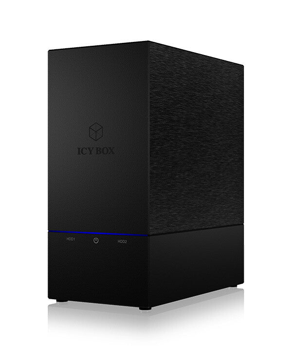 ICY BOX Case External RAID 0/1 Large/Single for 2 HDD3.5"