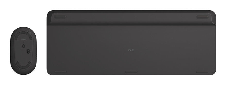 Tastiera + Mouse LOGITECH RETAIL - MK470- Wireless- Slim- Nera