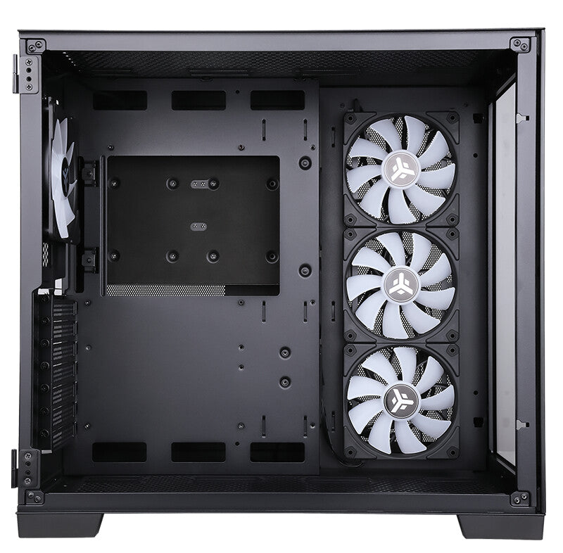 Case DARK CAVE - Gaming Tower- ATX- 4x12cm ARGB fan- 2xUSB3- Type-C- Side & Front Panel Temp Glass