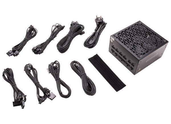 Alimentatore GBI850 - 850W- 80Plus Gold- ATX 3.1- Ventola FDB 14cm- Cond Giapponesi- Modulare