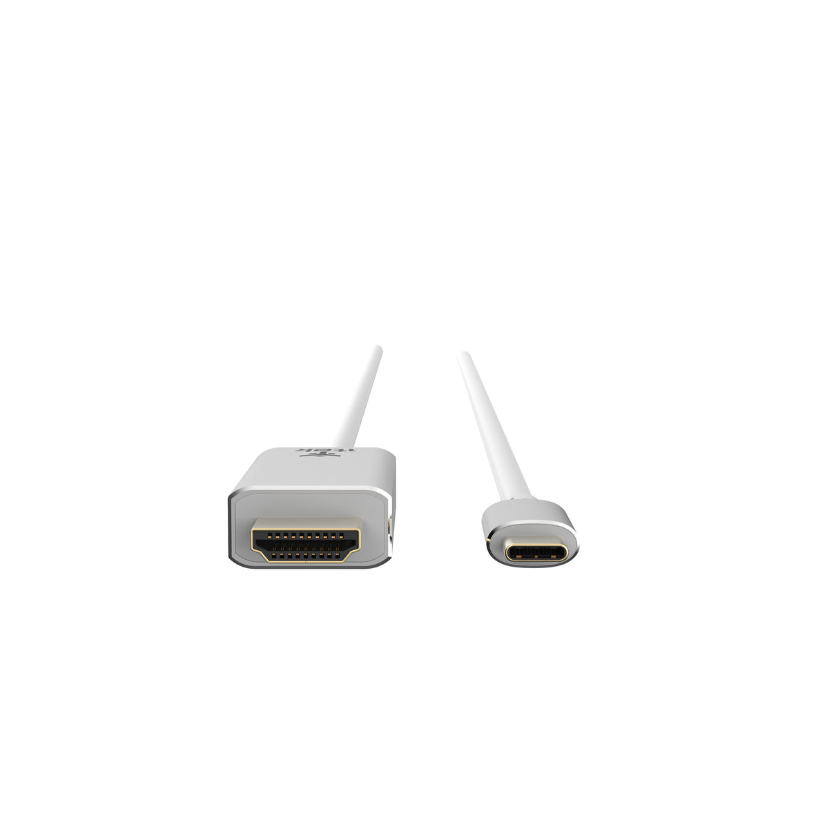 ITEK Cavo USB-C maschio a HDMI maschio- 4k 60Hz- FHD 120Hz lunghezza 2m- alluminio