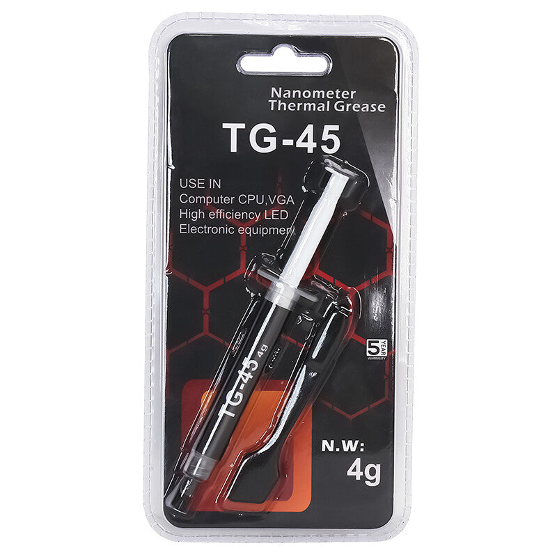 Pasta Termica TG-45 - Siringa da 4g con spatola- Gray