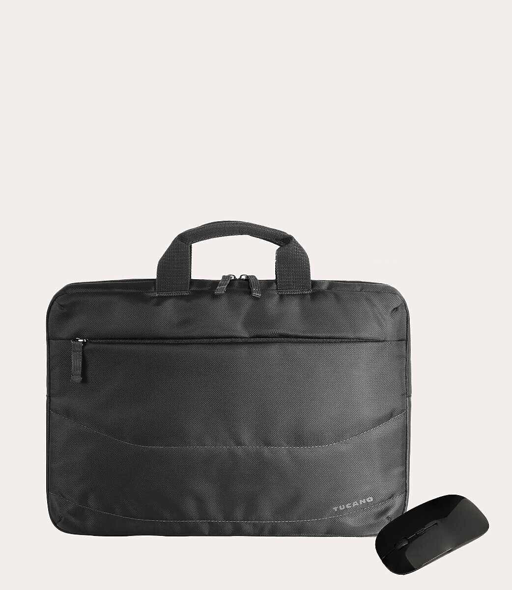 TUCANO Borsa Borsa idea pc bag 13_14" Nero/Black+ mouse Notebook 13"/14" Nero