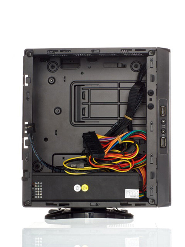SPIRIT Mini ITX Case - 130W PSU- Card Reader- 2xUSB3- Vesa