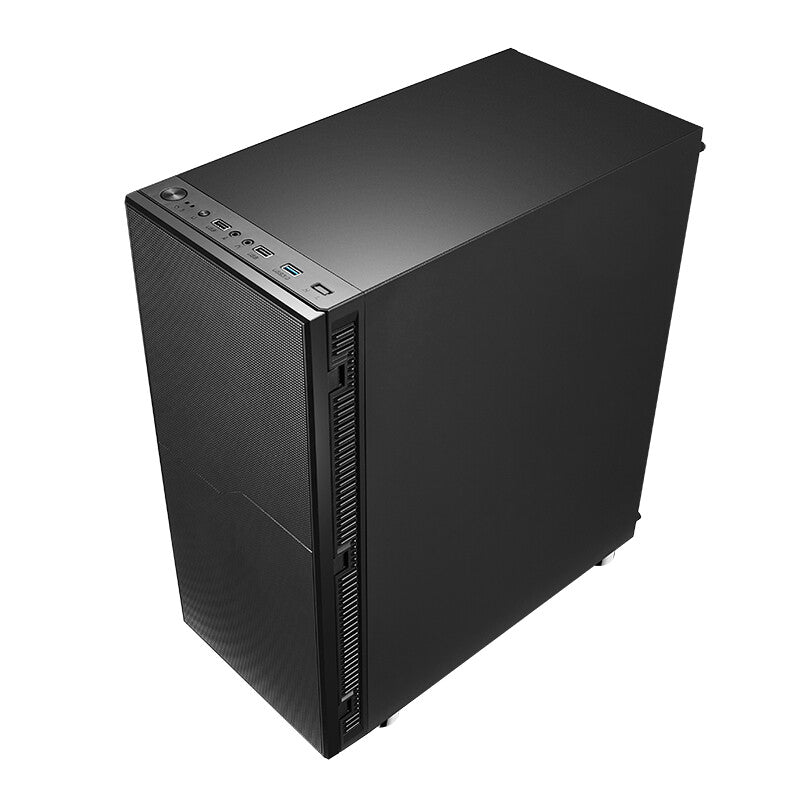 Case SYLENT 05 EVO - Silent Middle Tower- USB3- 3x12cm fan- coated. sound absorbing