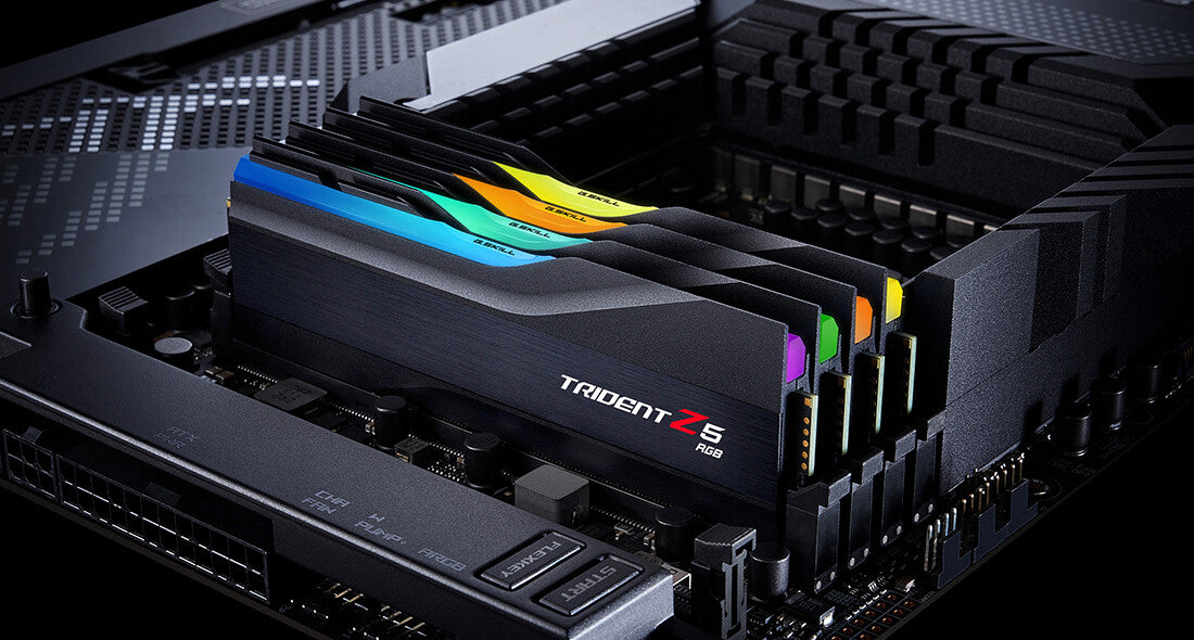 G.Skill DIMM 32GB DDR5-6000 (2x16GB) Dual-Kit Trident Z5 RGB- INTEL XMP- Black