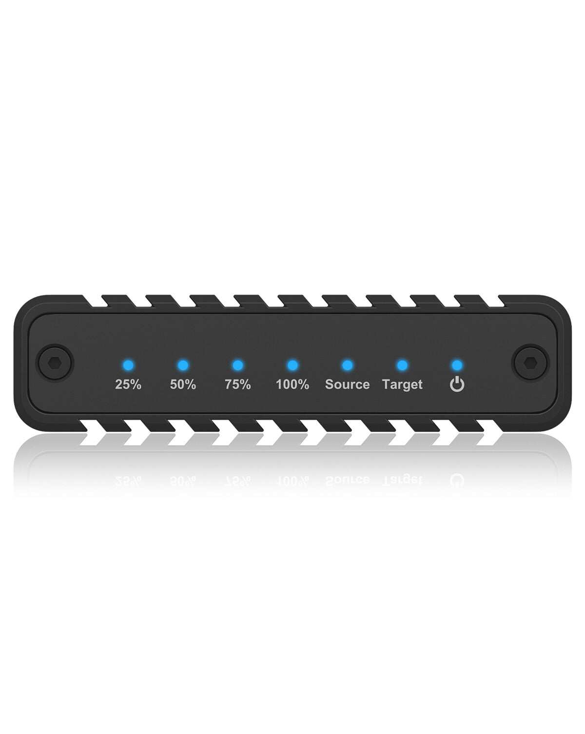 ICY BOX Docking Clone Station- M.2 NVME- USB3.2 Gen2 Type-C/A- Alluminio- Black