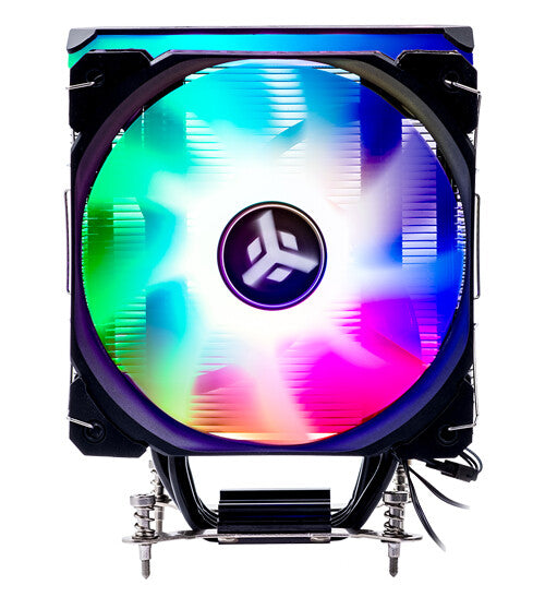 ICY-4HLA air heatsink - universal Skt - 150W TDP - 4 HP - 12cm fan - full black - ARGB