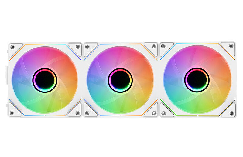 Kit 3x Ventola per case INFINITY White - 12cm- ARGB Sync 5V 3pin- 4pin PWM- Senza fili